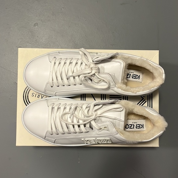 BNIB Kenzo “Tennix” fur lined sneaker. - Picture 2 of 4